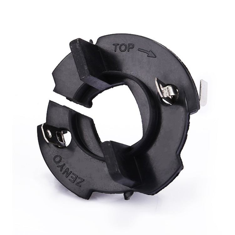 1 par de adaptadores de retenedor de base para bombillas de faros delanteros HID de xenón H7 para Volkswagen/Jetta/Golf 5/Kadi, TK-010