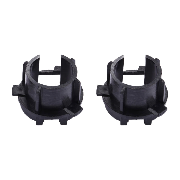 1 par de adaptadores de retenedores de bases de bombillas de faros HID de xenón H7 para Kia K3, TK-037