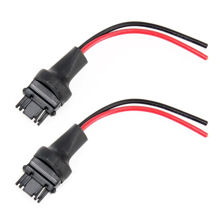 T25 3156 Bulb Holder Base Socket with Wire – LED Conversion Adapter (1 Pair)
