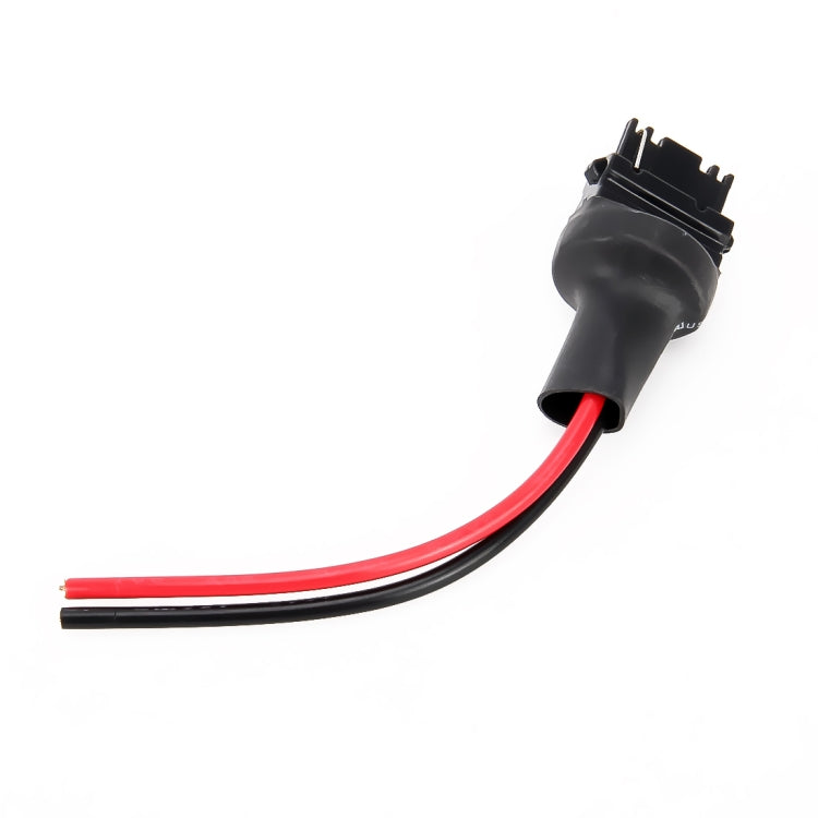 T25 3156 Bulb Holder Base Socket with Wire – LED Conversion Adapter (1 Pair)