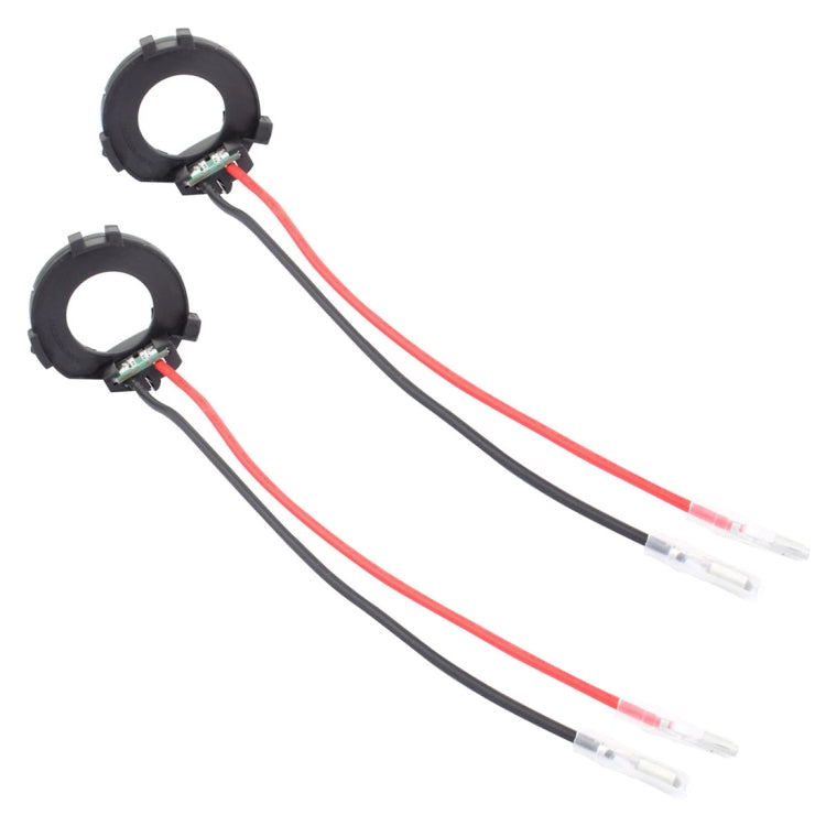 H7 LED Headlight Bulb Retainer Adapters for VW Volkswagen Golf 7 MK7 — Pair of 2