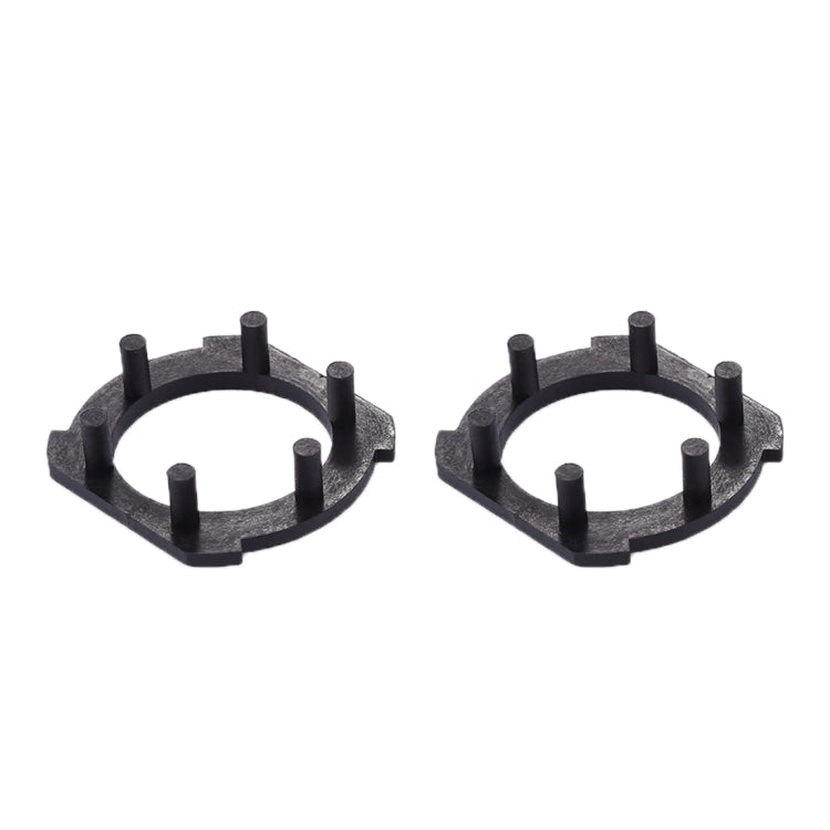 H7 LED Headlight Bulb Retainer Adapters for Mazda 3, 5 & 6 – 1 Pair