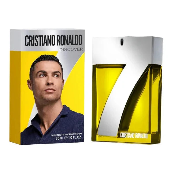 Cristiano Ronaldo CR7 Discover Eau de Toilette 30ml Men's Fragrance Aftershave