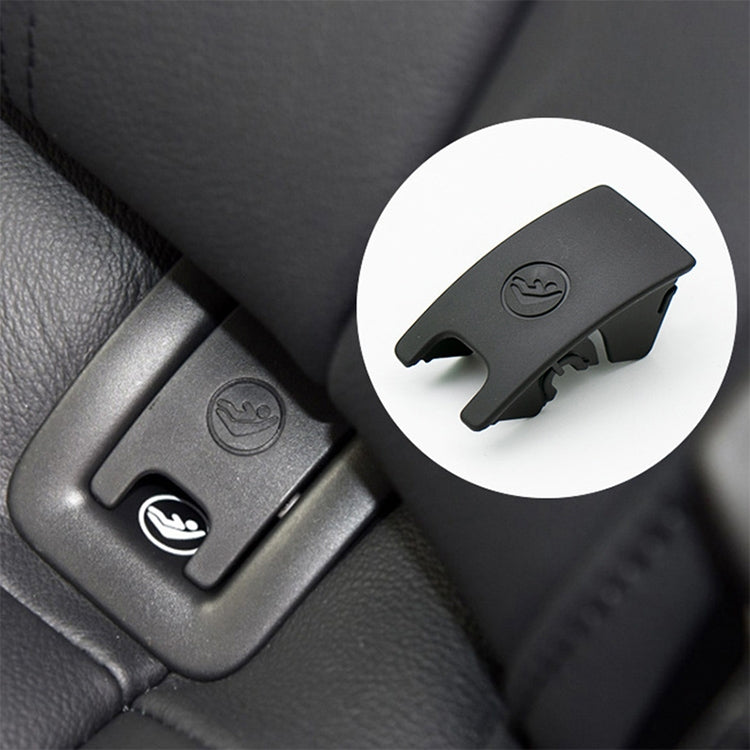 Rear Child Seat Isofix Cover for Audi A6 2013–2018 – Black or Grey