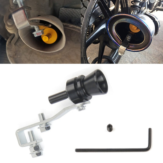 Universal Aluminum Turbo Sound Exhaust Whistle - Car & Motorcycle Simulator