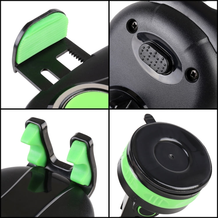 360° Rotating Telescopic Car Phone Holder – Suction Cup Mount with Long Arm