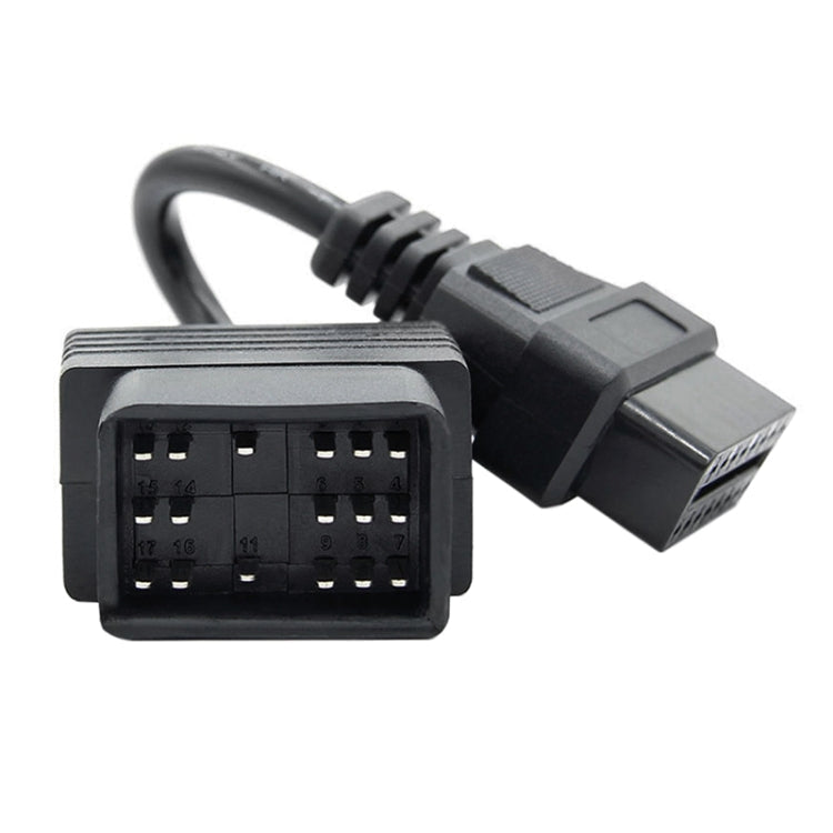 Toyota OBD2 Diagnostic Adapter Cable – 17 Pin to 16 Pin OBDII Conversion Lead