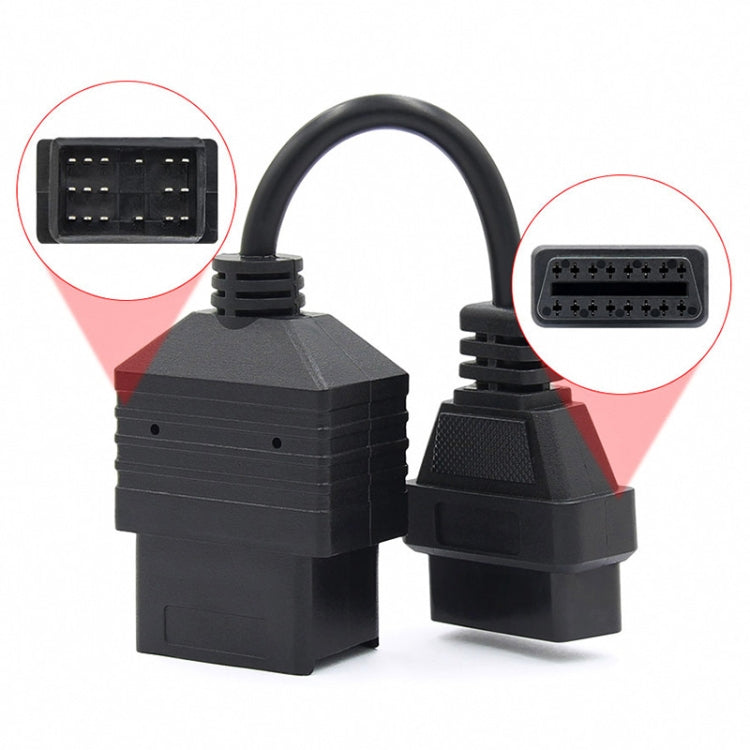 Toyota OBD2 Diagnostic Adapter Cable – 17 Pin to 16 Pin OBDII Conversion Lead
