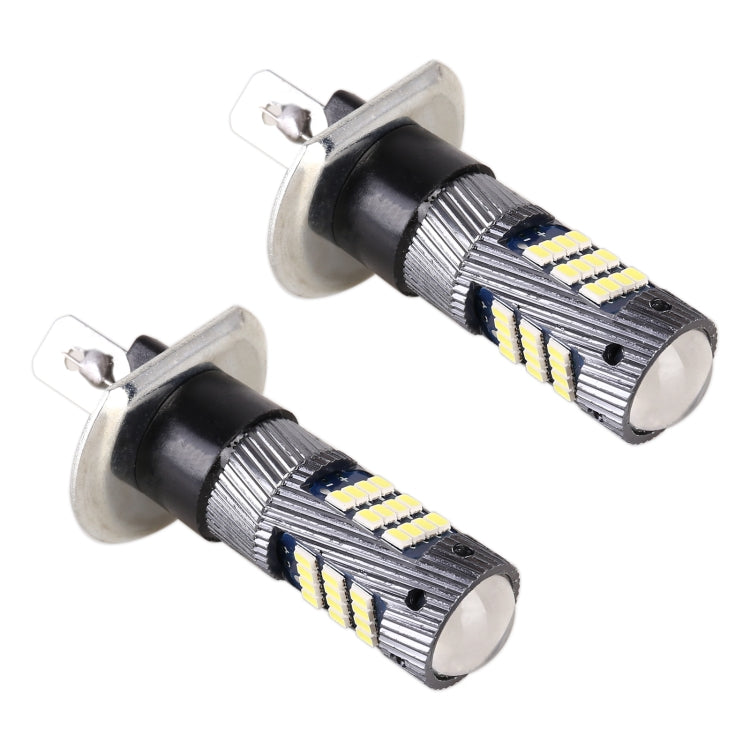 1 par de luces antiniebla LED para coche H1 CC12V / 5W con 42 cuentas de lámpara SMD-2016, H1 (luz azul hielo), H1 (luz blanca), H1 (luz amarilla)