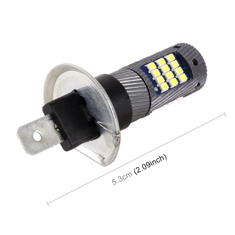1 par de luces antiniebla LED para coche H1 CC12V / 5W con 42 cuentas de lámpara SMD-2016, H1 (luz azul hielo), H1 (luz blanca), H1 (luz amarilla)