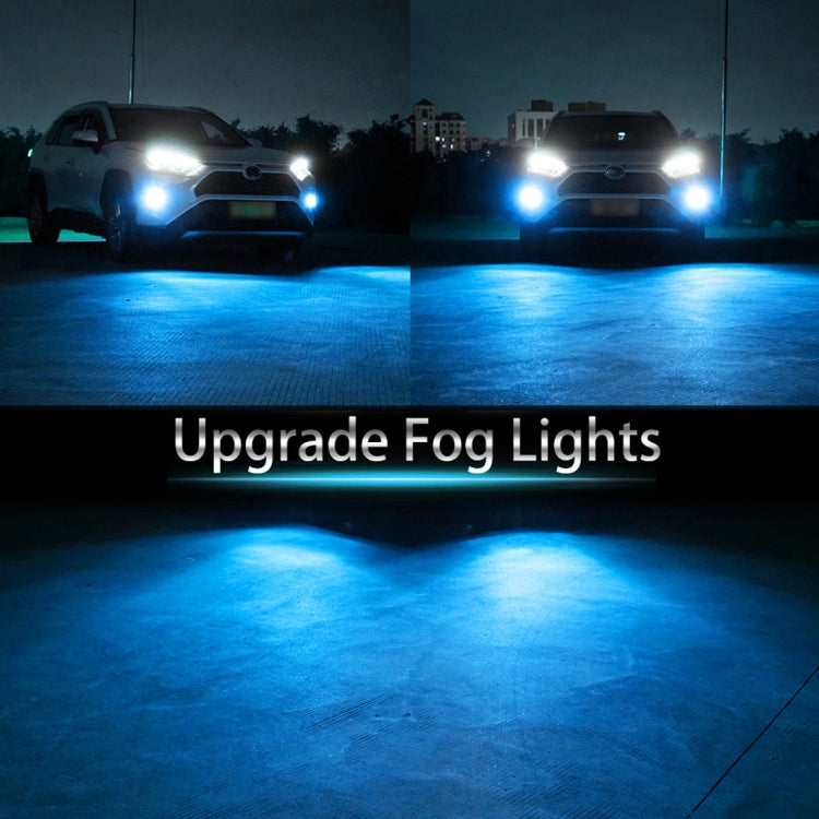 1 par de luces antiniebla LED para coche H1 CC12V / 5W con 42 cuentas de lámpara SMD-2016, H1 (luz azul hielo), H1 (luz blanca), H1 (luz amarilla)
