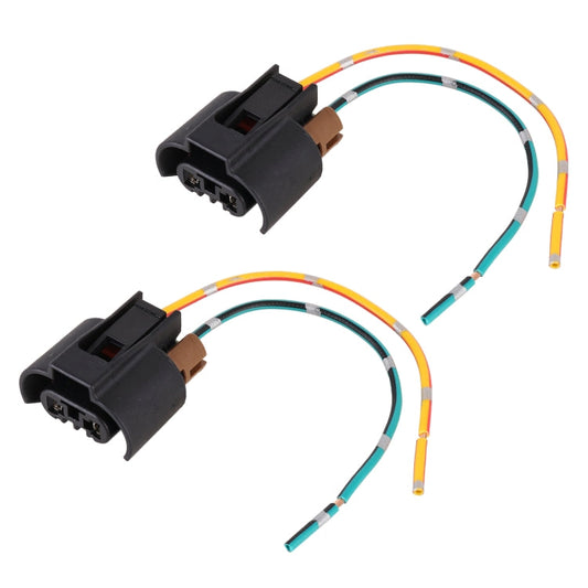 9005 HB3 Bulb Holder Adapter Socket with Cable – Toyota LED Conversion (1 Pair)