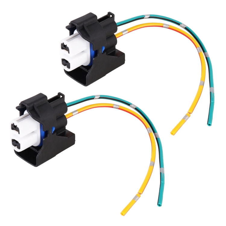 1 Paar Auto H11 Glühbirnenhalter Sockel weiblich mit Kabel für Ford, Für Ford