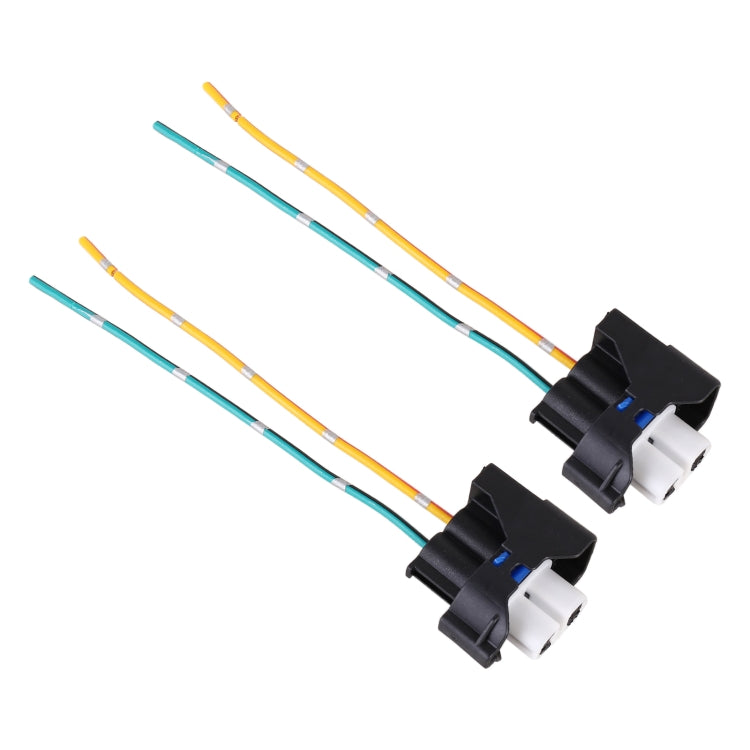 1 Paar Auto H11 Glühbirnenhalter Sockel weiblich mit Kabel für Ford, Für Ford