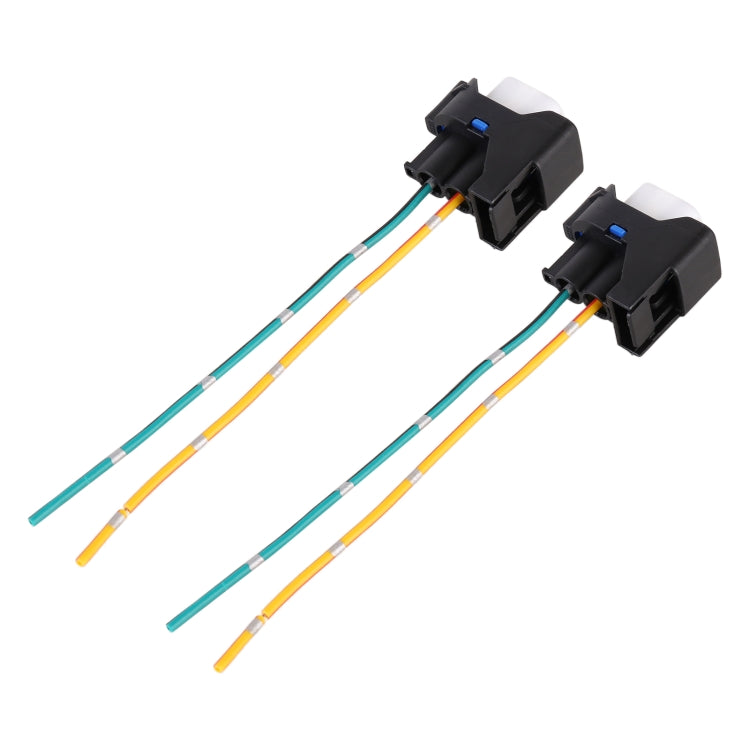 1 Paar Auto H11 Glühbirnenhalter Sockel weiblich mit Kabel für Ford, Für Ford