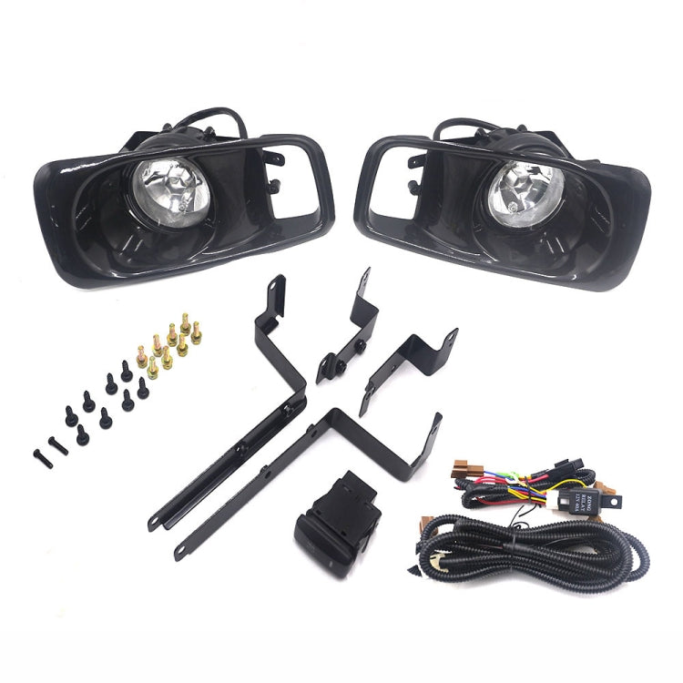 1 Paar modifizierte Nebelscheinwerfer für Honda Civic 1999-2000, für Honda Civic 1999-2000 (weißes Licht), für Honda Civic 1999-2000 (gelbes Licht)