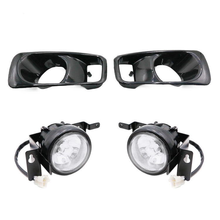 1 Paar modifizierte Nebelscheinwerfer für Honda Civic 1999-2000, für Honda Civic 1999-2000 (weißes Licht), für Honda Civic 1999-2000 (gelbes Licht)