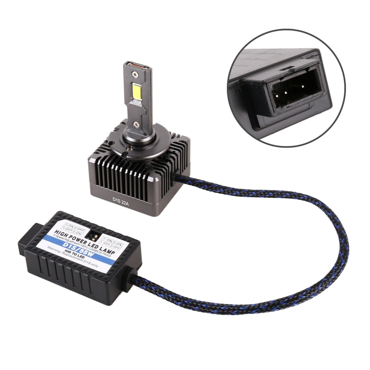 1 Paar D Serie D1S Auto HID Vorschaltgerät auf LED-Scheinwerfer DC12V / 35W / 6000K / 5000LM, D1S