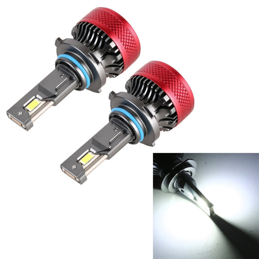 9005 LED Car Headlight Bulbs – 65W 6500LM 6000K White (Pair)