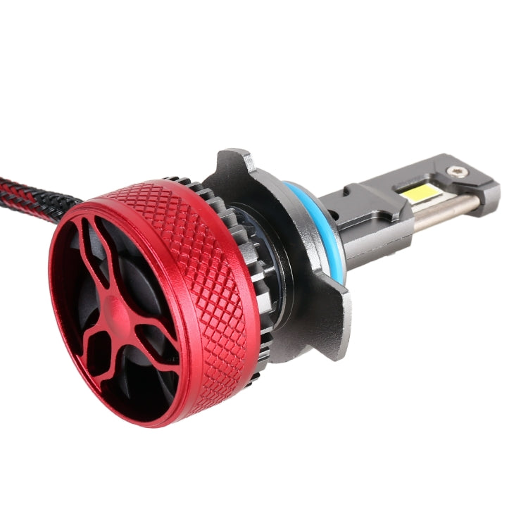 9012 LED Car Headlight Bulbs – 65W 6000K 6500LM, DC 12V, IP67 Waterproof (Pair)