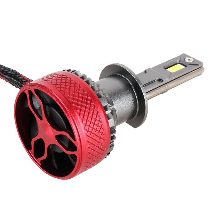 1 Paar H1 DC12V 65W 6000K 6500LM LED Auto-Scheinwerfer, H1