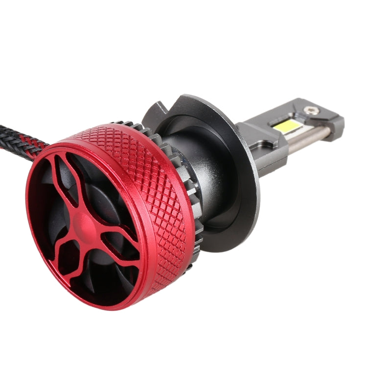 H7 LED Car Headlights — 65W 6000K 6500LM, DC 12V, IP67 Waterproof, 1 Pair