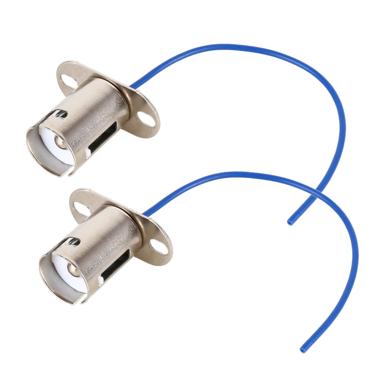 1156 Bulb Holder Base Female Socket with Cable – 1 Pair