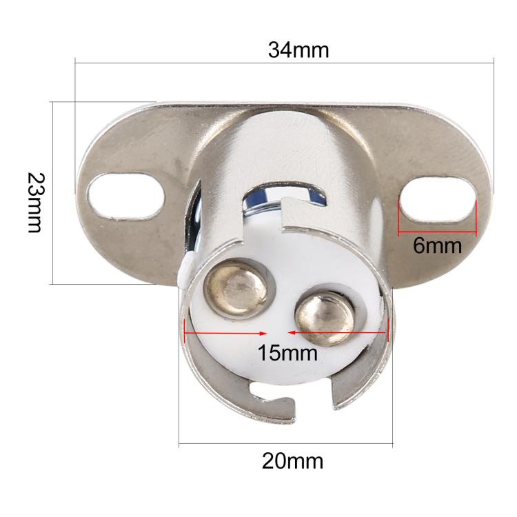 1156 Bulb Holder Base Female Socket with Cable – 1 Pair