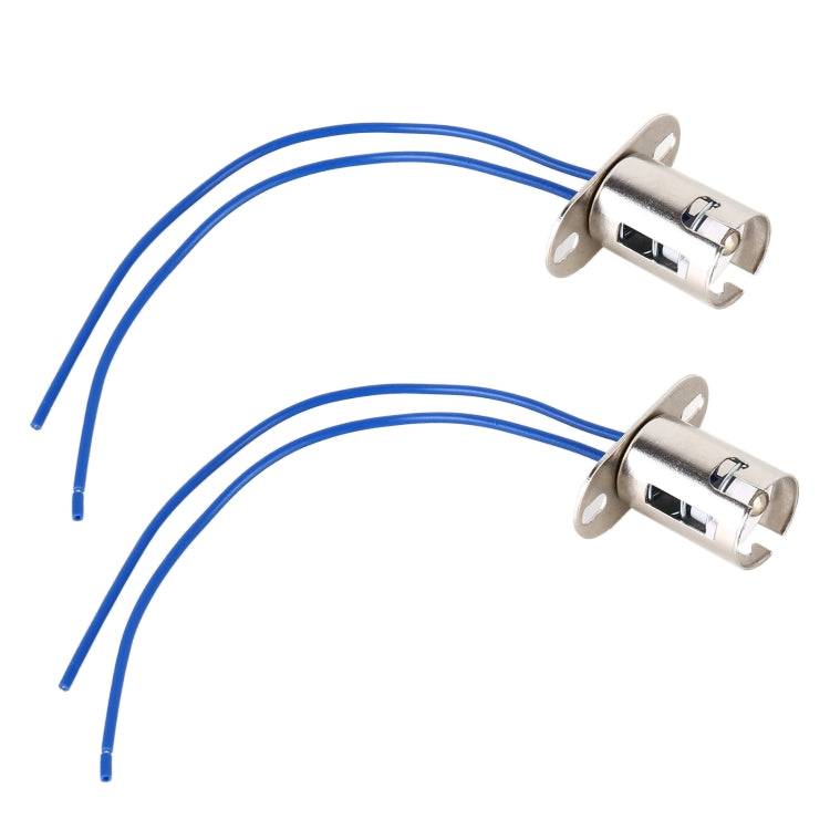 1 par de portalámparas para coche 1157 base de enchufe hembra con cable, 1157