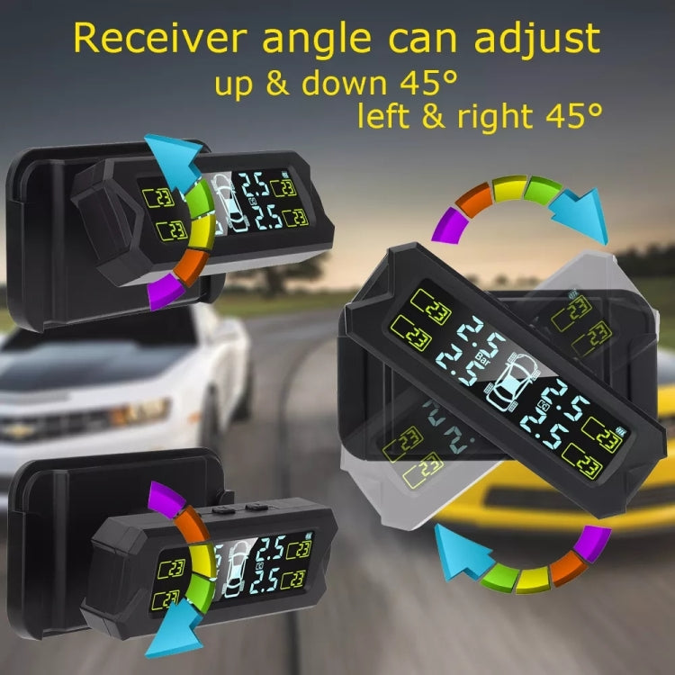 Solarbetriebenes Reifendruckkontrollsystem (TPMS) für Autos, hochpräzise, mit integriertem Sprachsensor
