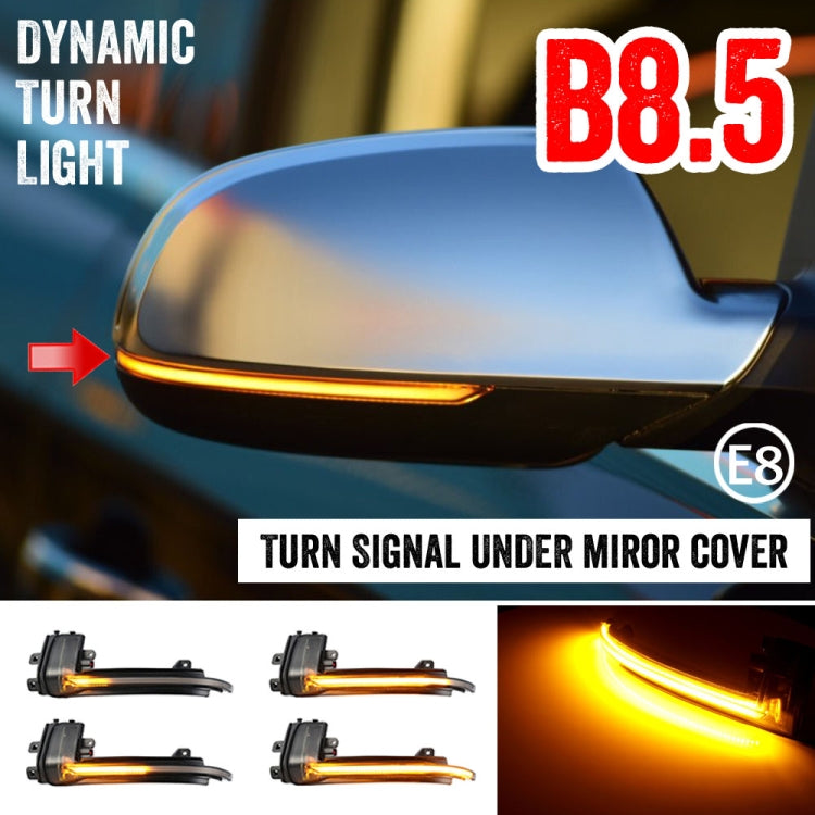 1 Paar Für Audi A4 B8.5 Dynamische LED-Blinker Rückspiegel Blinker Lauflicht, Für Audi A4 B8.5