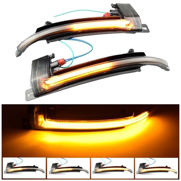 1 Paar Für Audi A4 B8 Auto Dynamische LED Blinker Rückspiegel Blinker Wasserblinker, Für Audi A4 B8