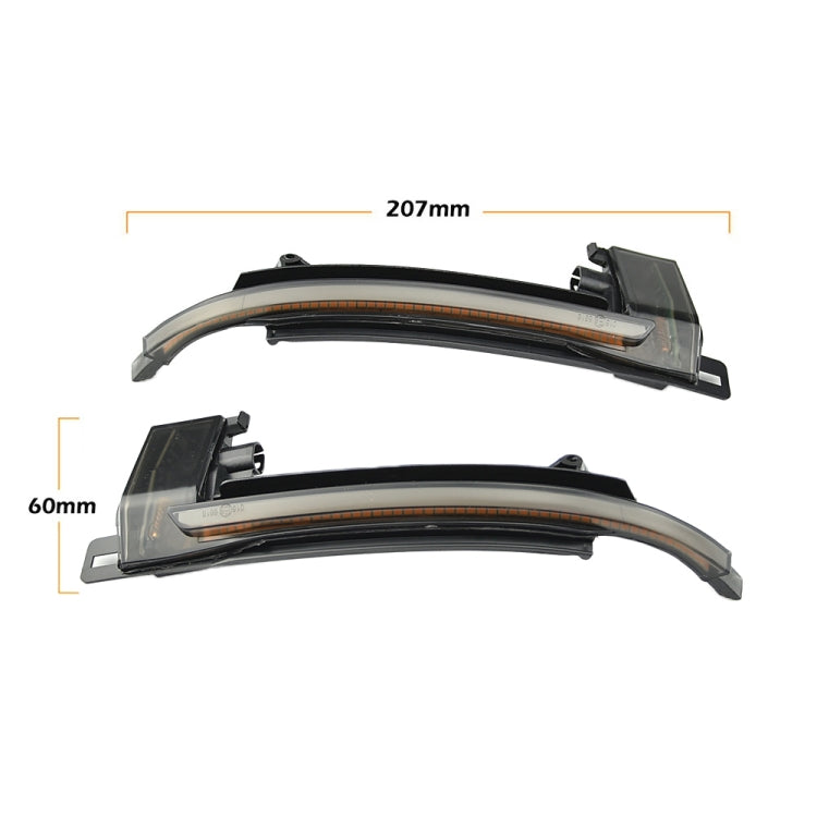 1 Paar Für Audi A4 B8 Auto Dynamische LED Blinker Rückspiegel Blinker Wasserblinker, Für Audi A4 B8