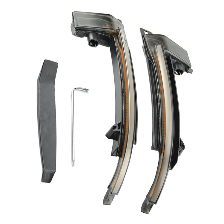 1 Paar Für Audi A4 B8 Auto Dynamische LED Blinker Rückspiegel Blinker Wasserblinker, Für Audi A4 B8