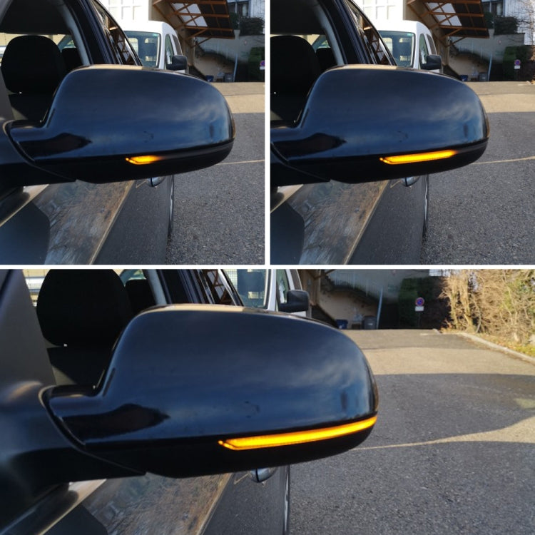 1 Paar Für Audi A4 B8 Auto Dynamische LED Blinker Rückspiegel Blinker Wasserblinker, Für Audi A4 B8