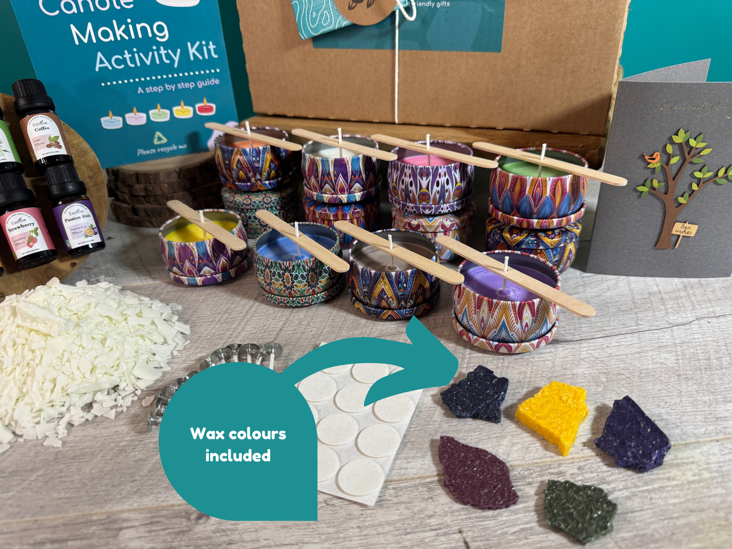Candle Making Activity Gift Set | Soy Wax DIY Kit