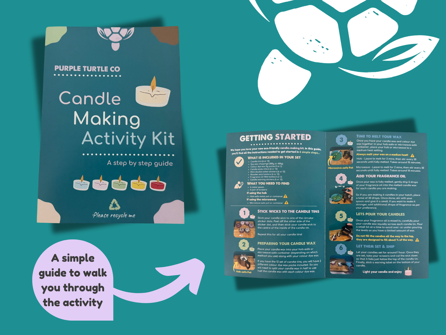 Candle Making Activity Gift Set | Soy Wax DIY Kit