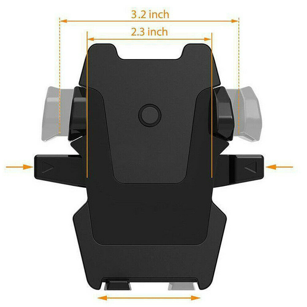 Car Phone Holder Universal Suction Mount Dashboard Windscreen Air Vent Mobile Black