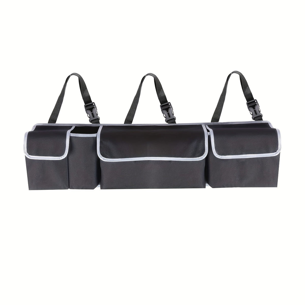 Universal Car Seat Back Organizer - Large Capacity Storage with Multiple Pockets & Durable Fabric