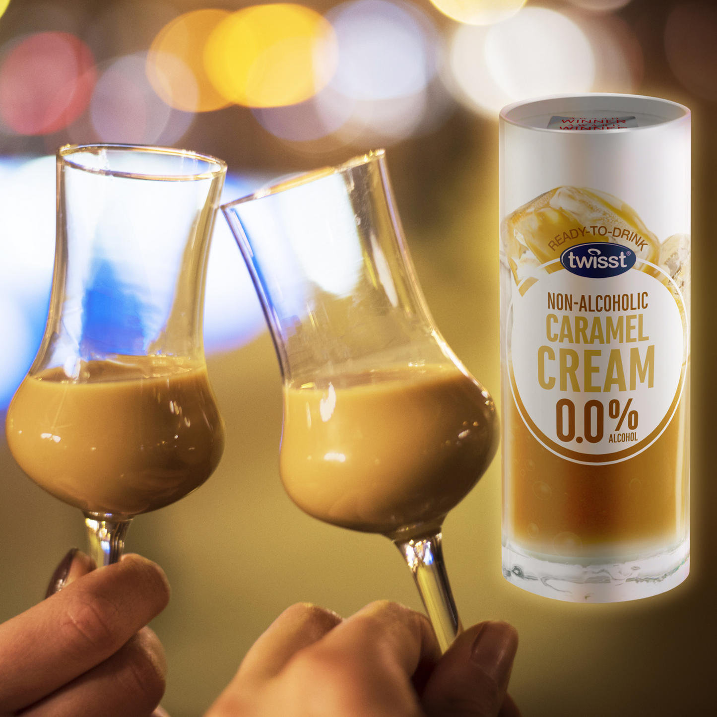 Twisst Caramel Cream Non-Alcoholic Drink | 235ml