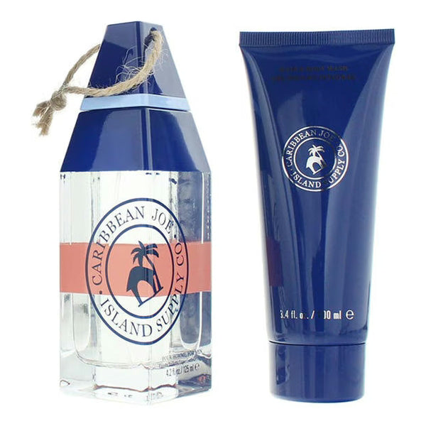Caribbean Joe Island Musk Gift Set 125ml EDT + 100ml Hair & Body Wash