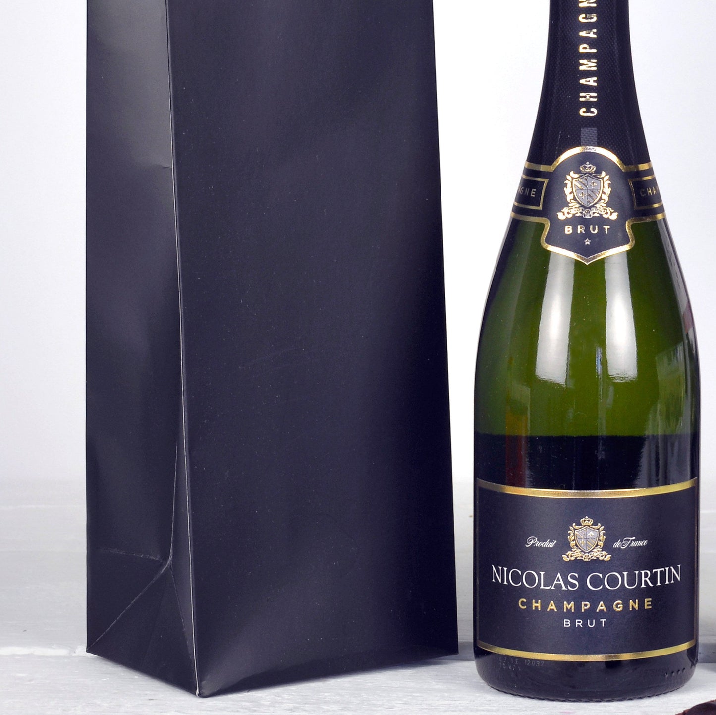 Champagner- und Pralinenkorb