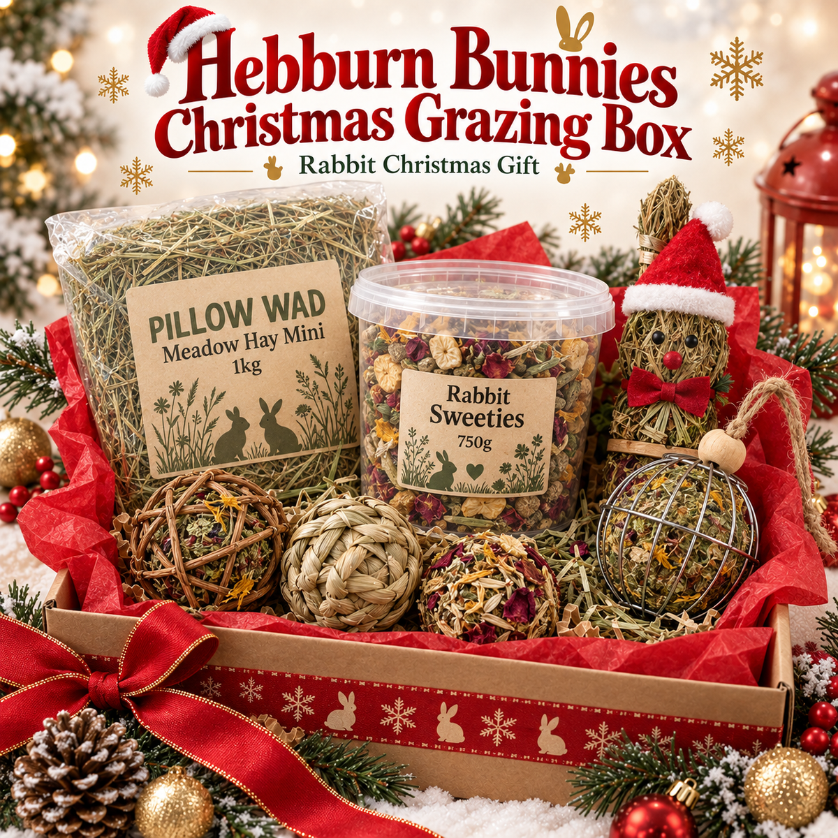 Hebburn Bunnies Christmas Grazing Box