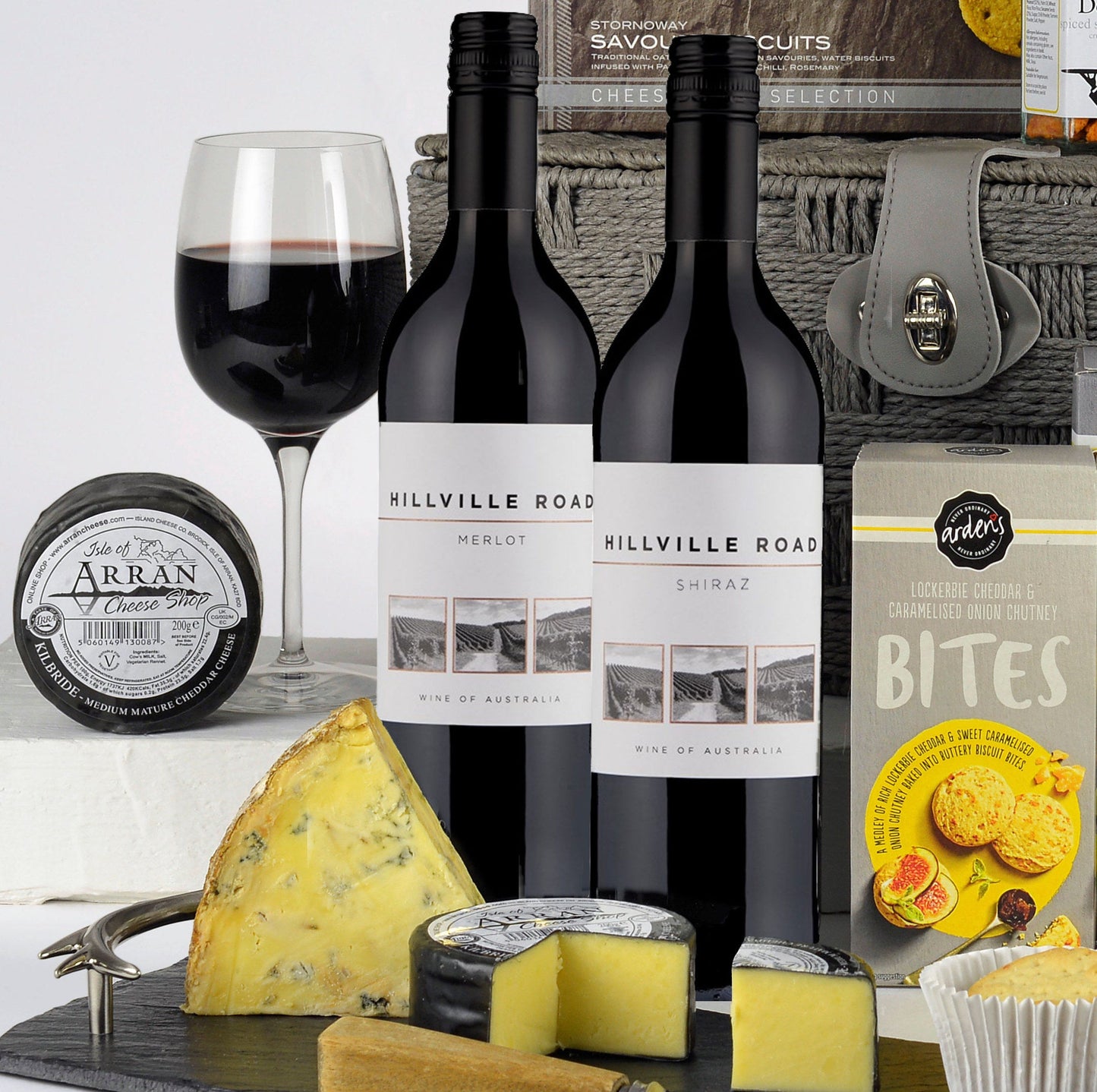 Cheese Lover's Choice Hamper | Red Wine & Cheese Gift Set