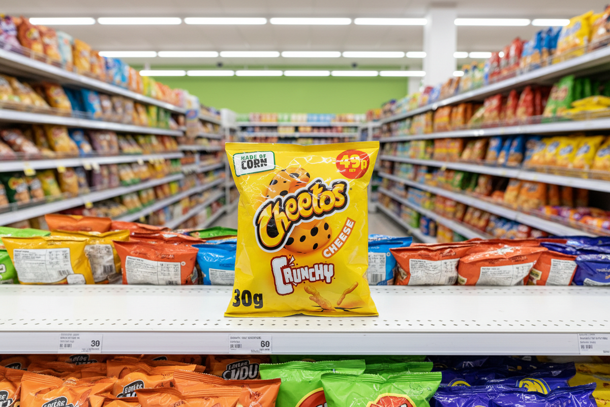 Cheetos Crunchy Cheese Crisps, 30 x 30g