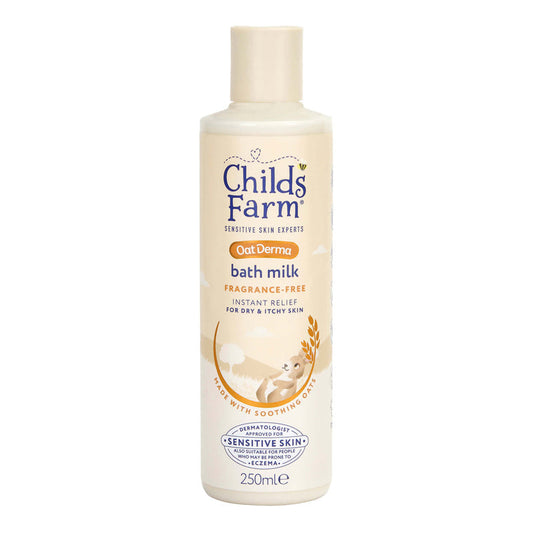 Child's Farm OatDerma Bath Milk 250ml | Eczema-Prone & Sensitive Skin