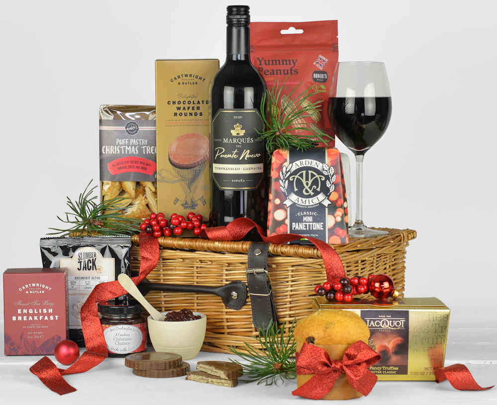 Weihnachtsabend Luxusgeschenkkorb