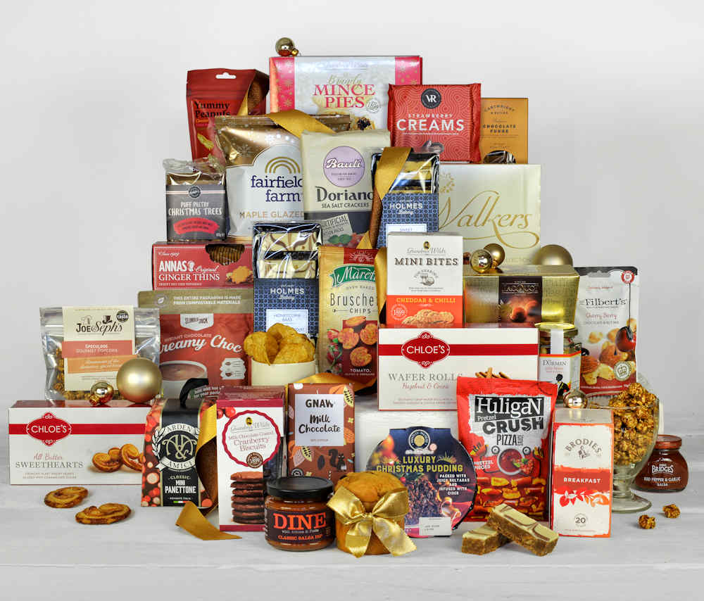 Christmas Sharing Box – Premium Festliche Essensgeschenkbox für Gruppen & Firmengeschenke