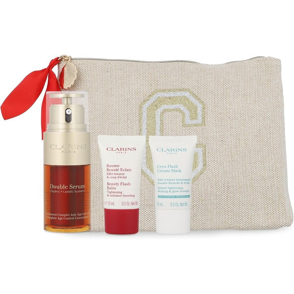 Clarins Double Serum Light Collection Gift Set 4 Pieces