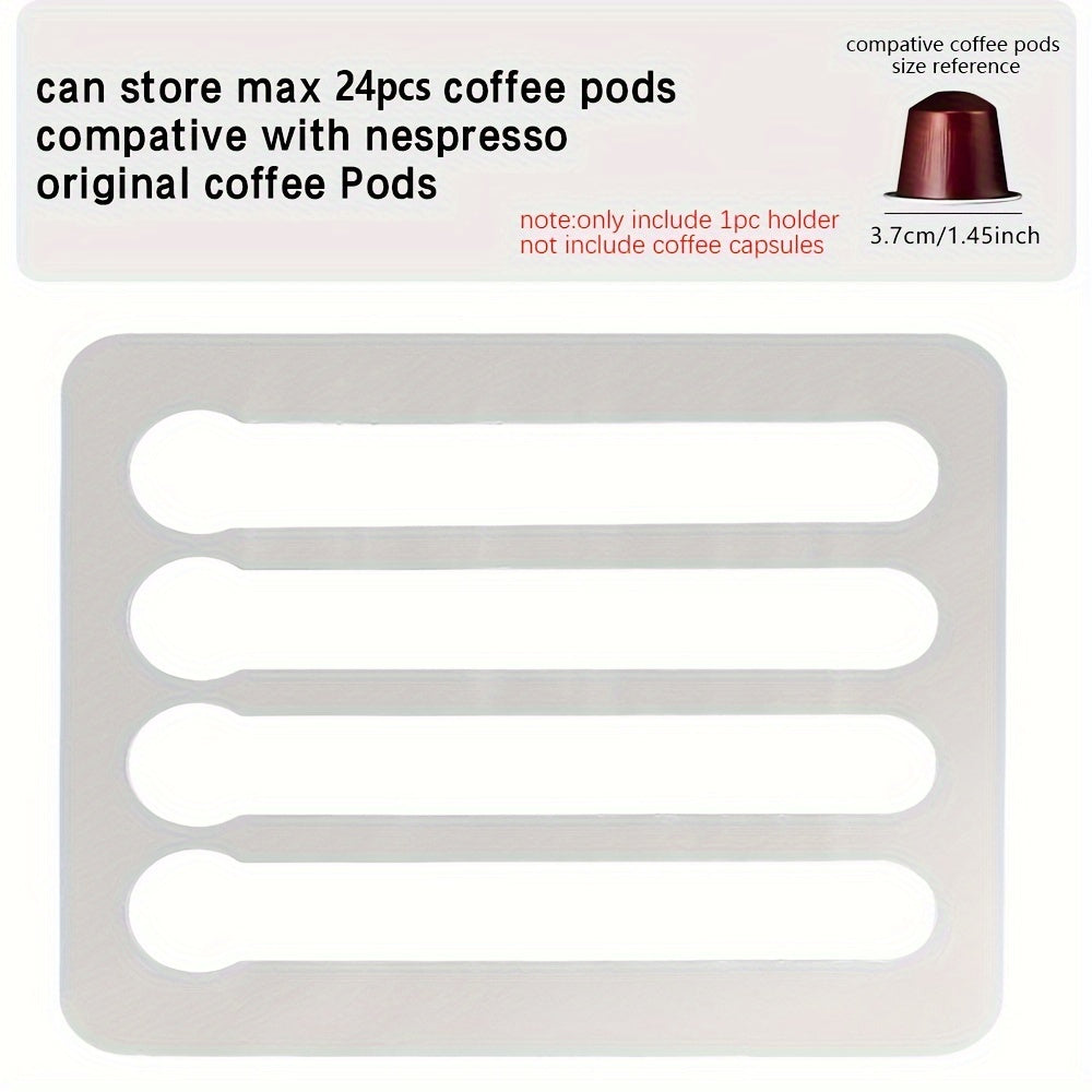 Coffee Capsule Holder Stand - Pod Storage Rack for 24/40 Capsules